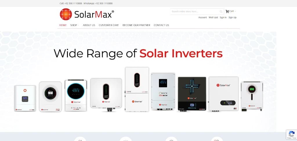 SolarMax: E-Commerce Platform