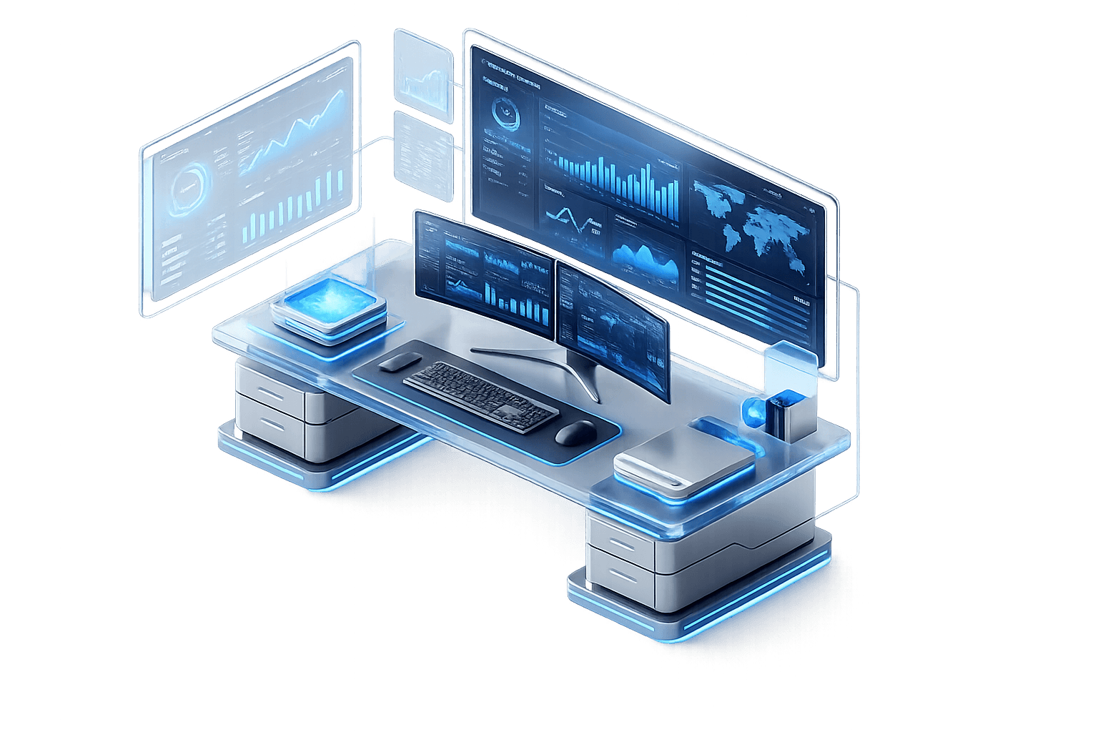 Team in business meeting