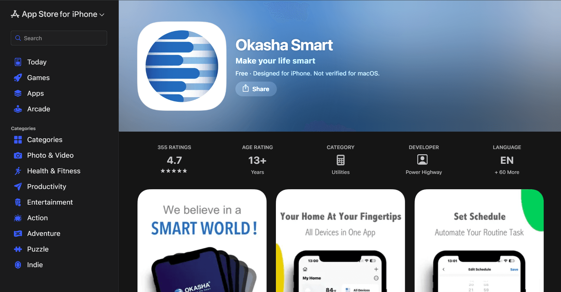 Okasha Smart screenshot